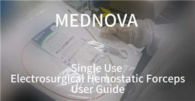 Korisnički vodič za elektrohirurške hemostatske pincete MEDNOVA za jednokratn...